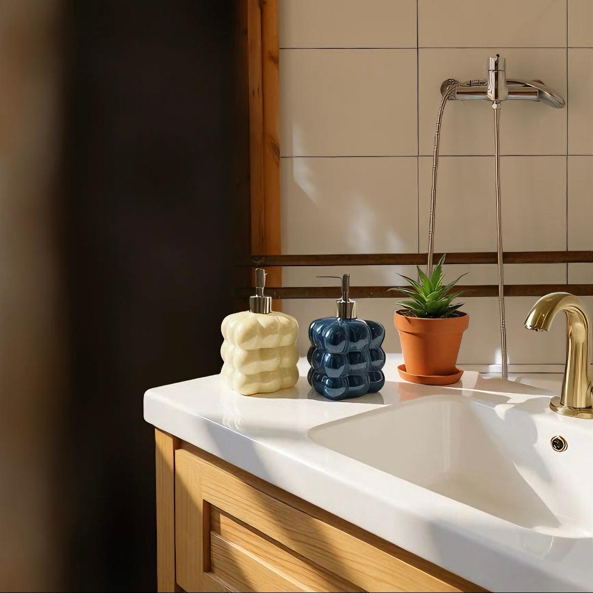 Cloud Cube Soap Dispenser