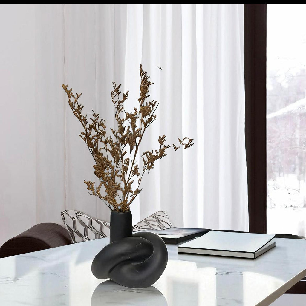 Elegant Contemprary Ceramic Knot Vase