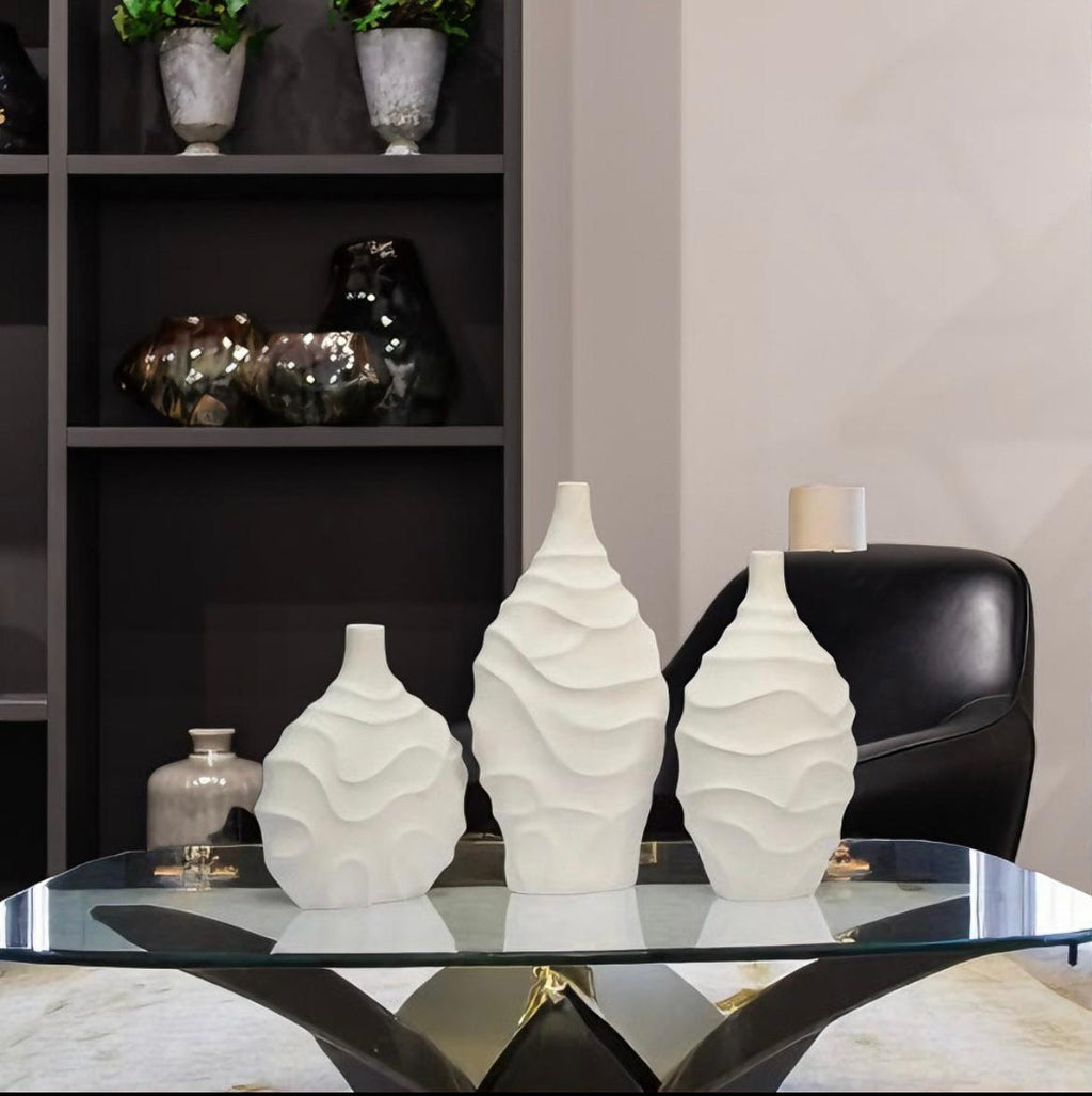 European Nordic Ceramic Vases