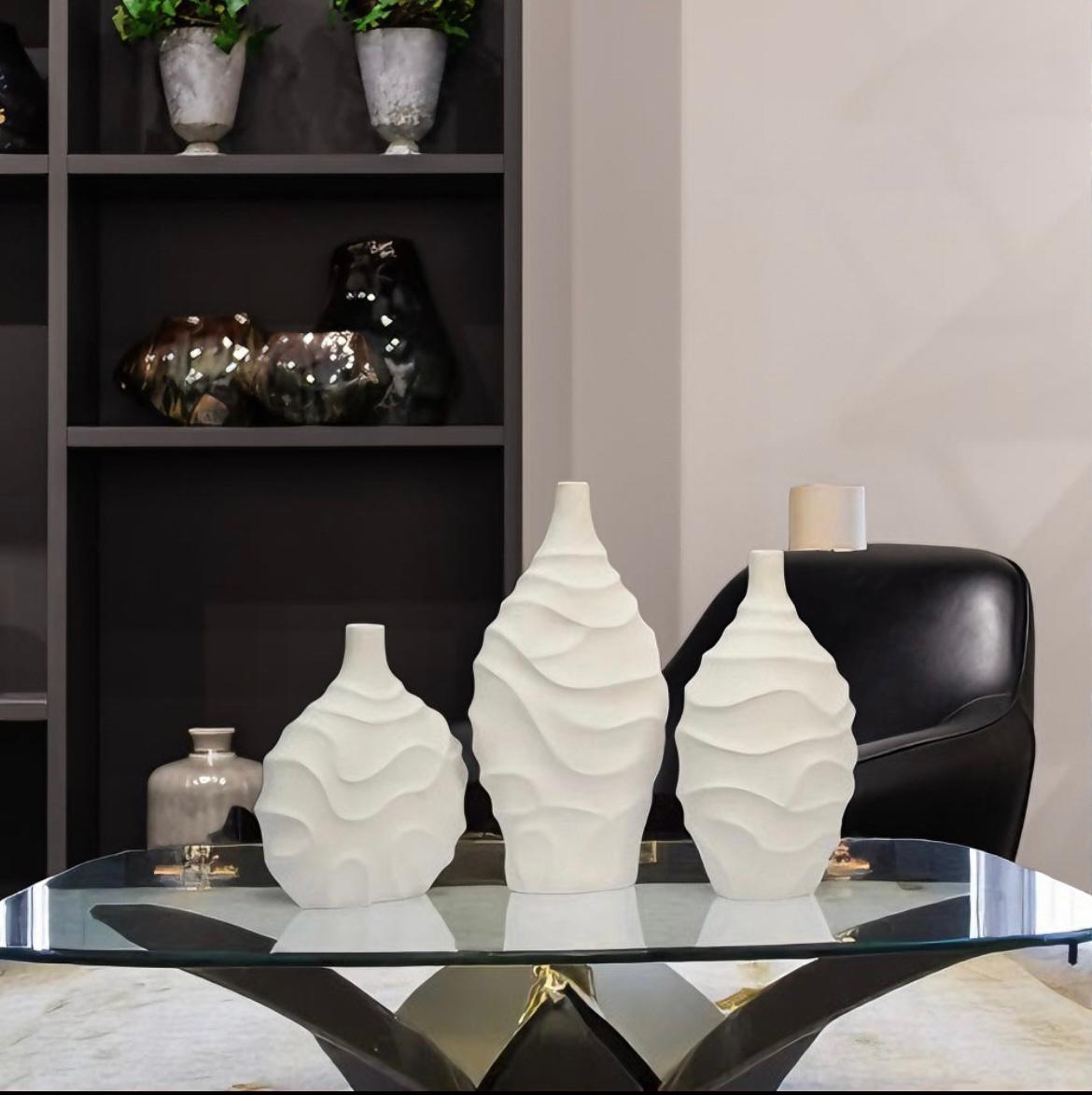European Nordic Ceramic Vases