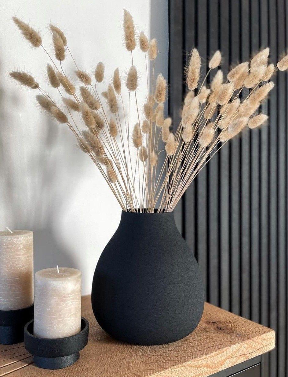 Fluffy Bunny Tails_ Aesthetic Dried Stems for Decoration
