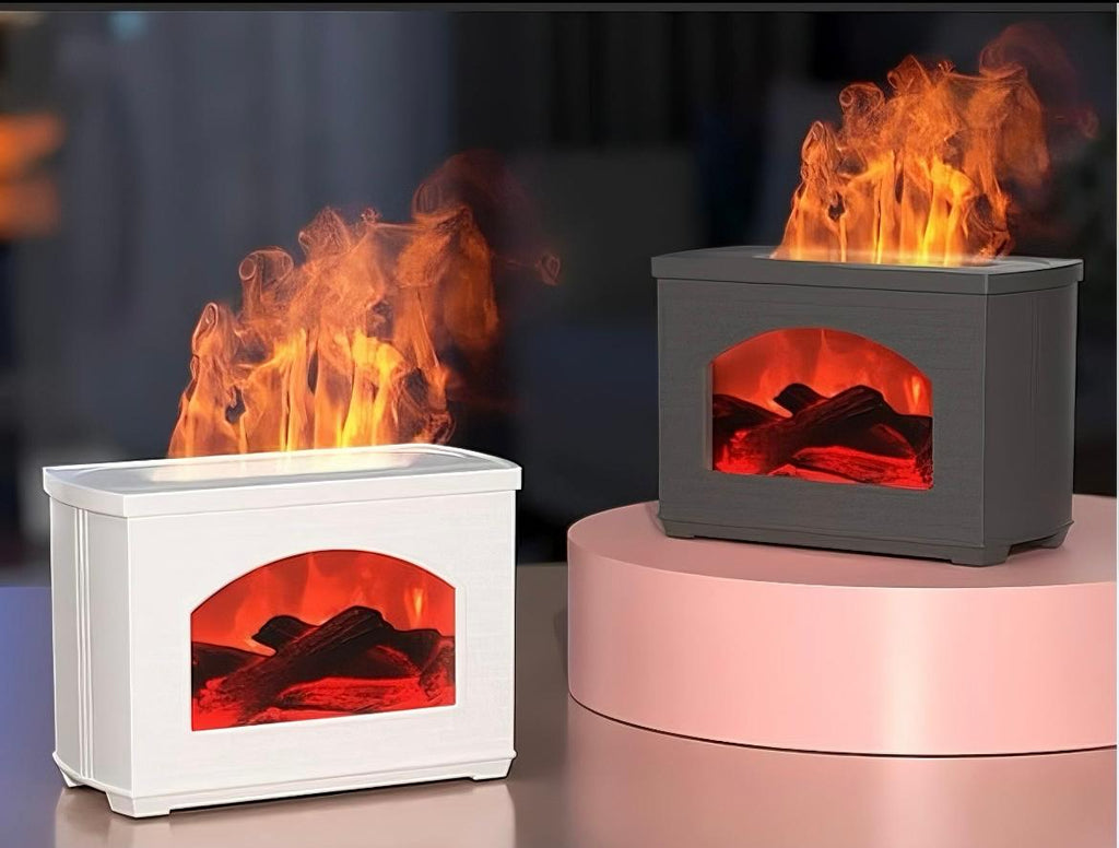 Fire Flame Diffuser Humidifier_Aromatherapy ( Get free essential oil)