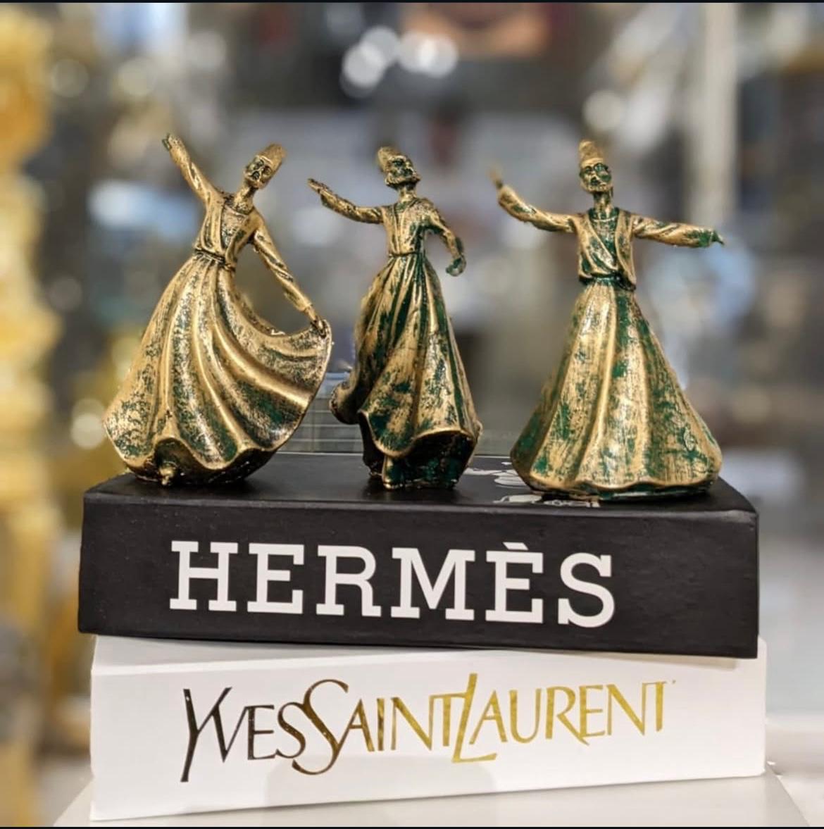 Whirling Dervishes Figurine 3pc set_Classic Modern Decor