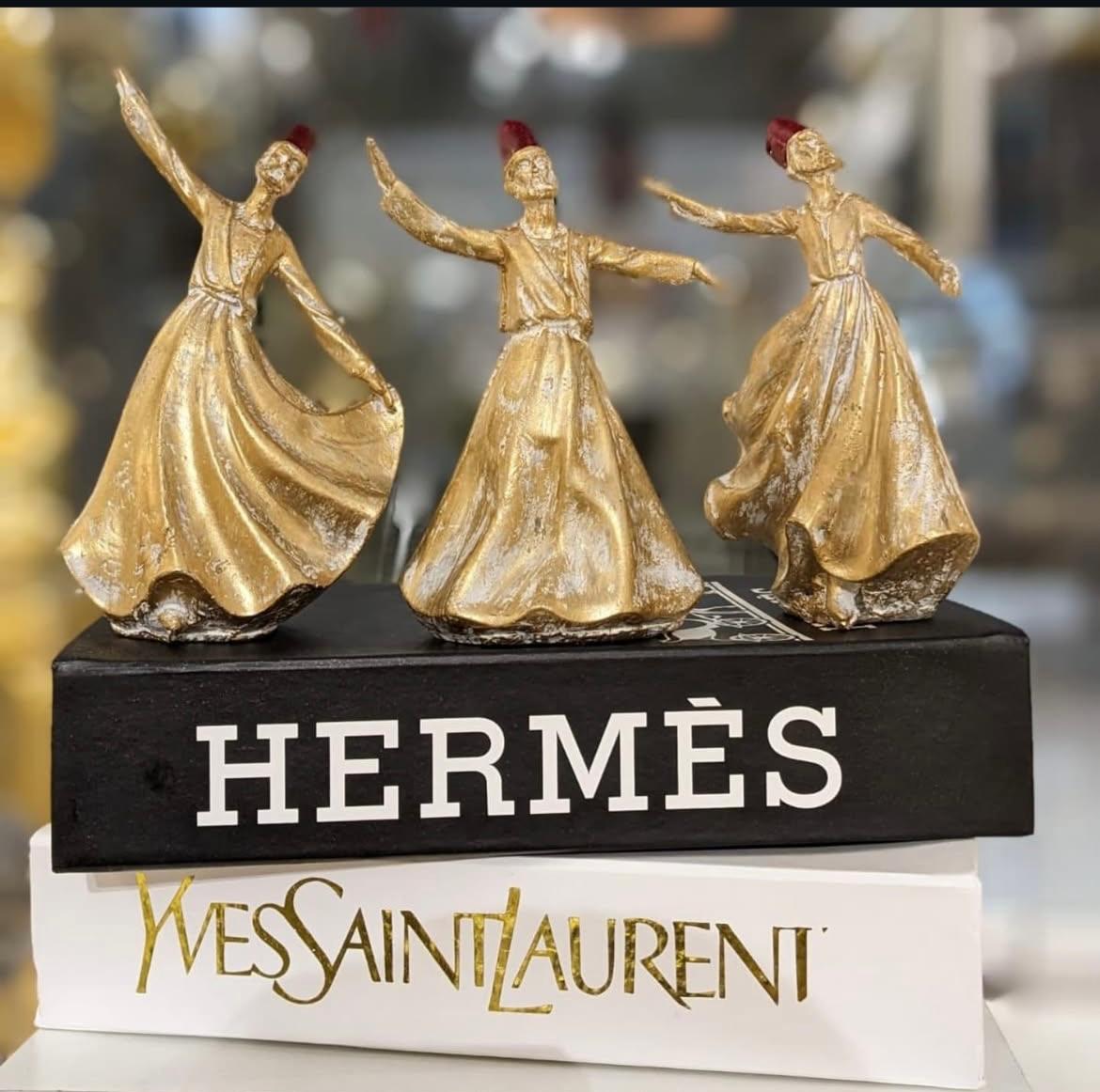 Whirling Dervishes Figurine 3pc set_Classic Modern Decor