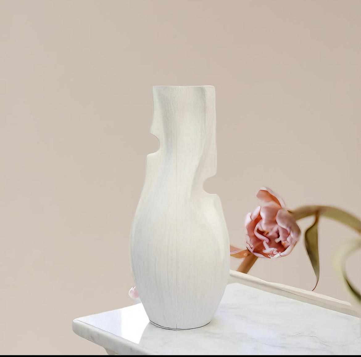 Luxury Nordic Earthy Ceramic Vase