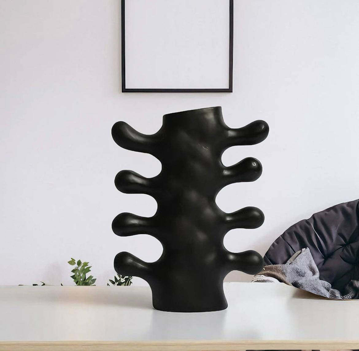 Minimalist Textured Ceramic Vase