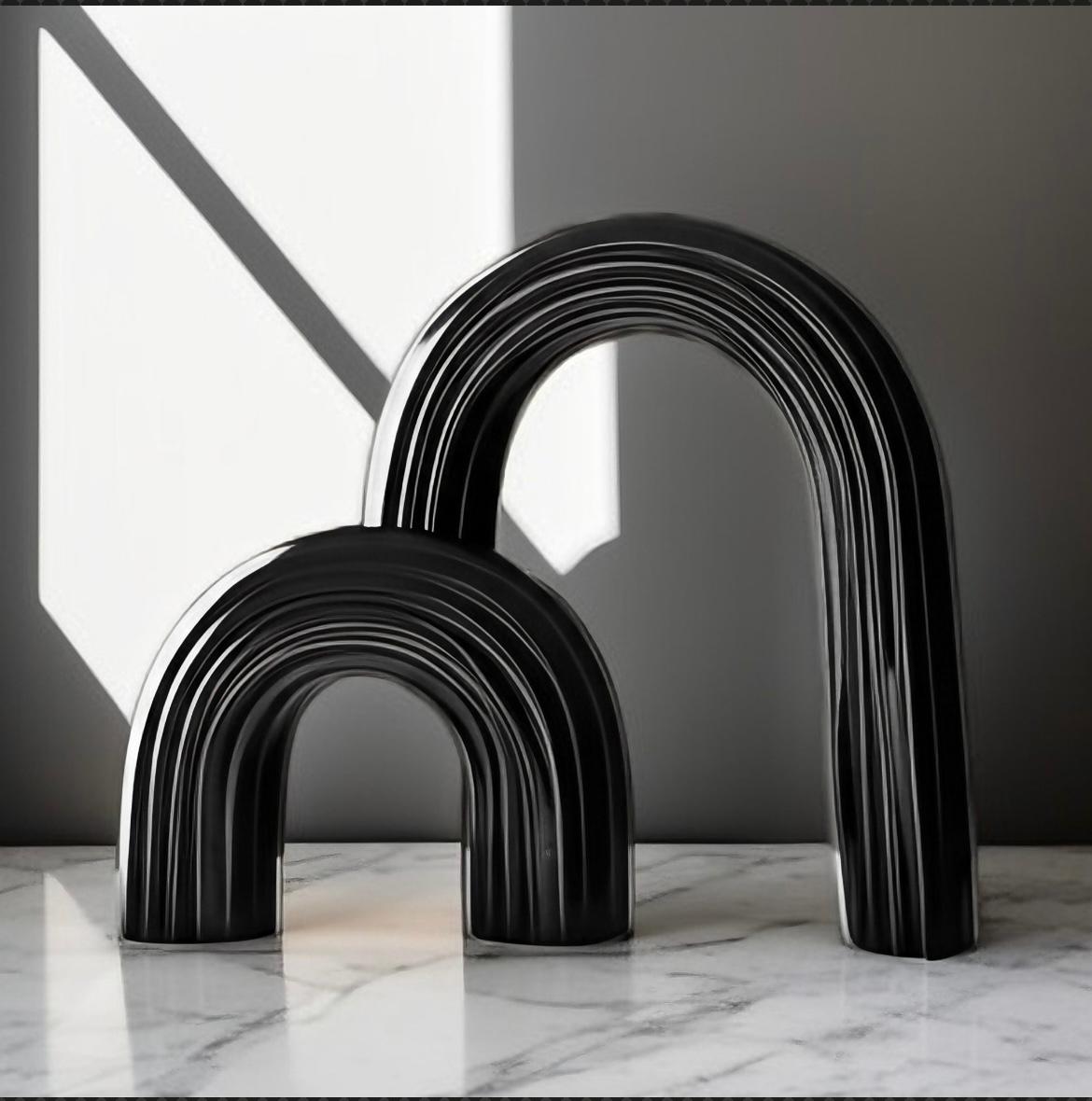 Black Arches Decoration Peice_Modern Decor