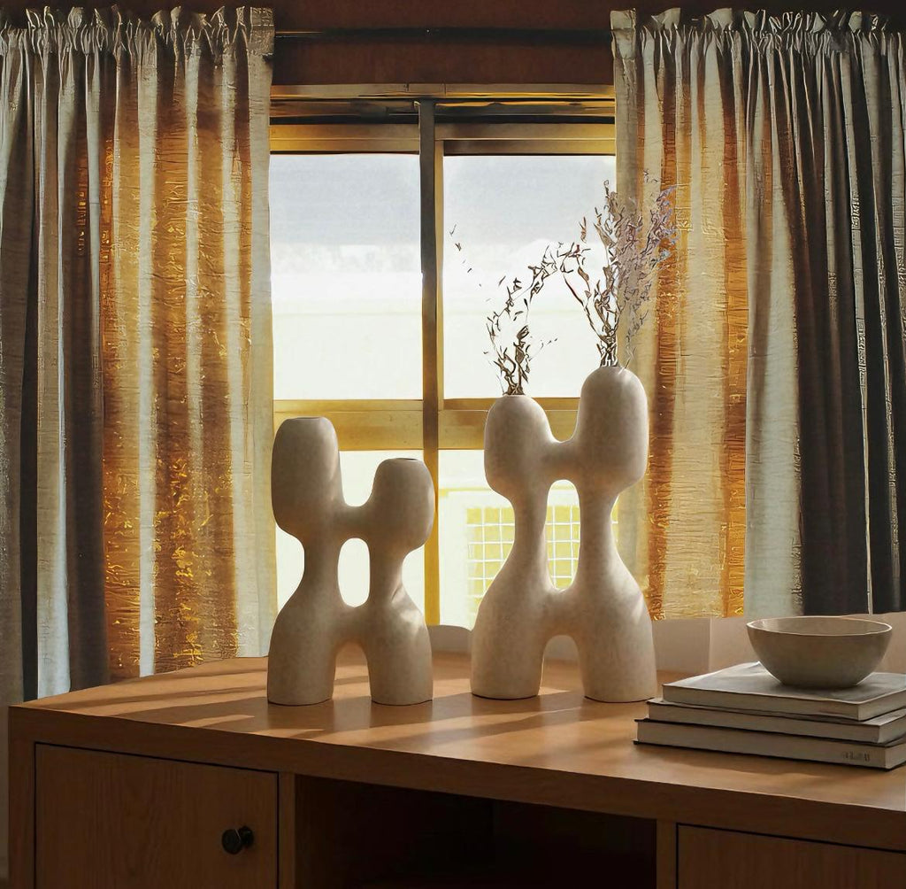 Formal Dou Sculptural Vases