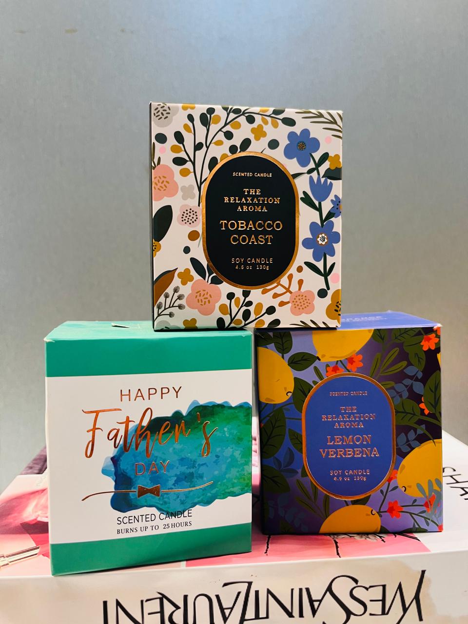 Blossom Scented Candes with Matching Boxes