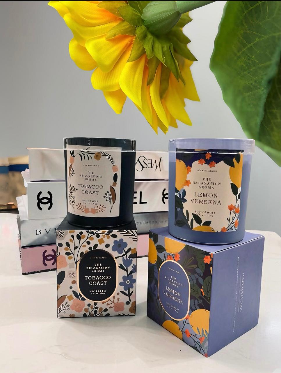 Blossom Scented Candes with Matching Boxes