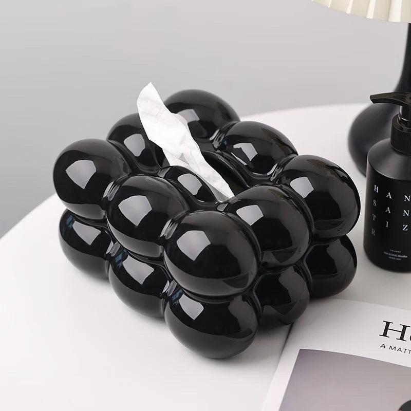 Modern Cloud Ceramic Tissue Box