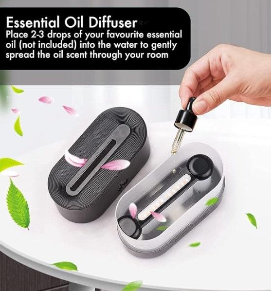 Electric Flame Diffuser Humidifier_Aromatherapy ( get free essential oil)